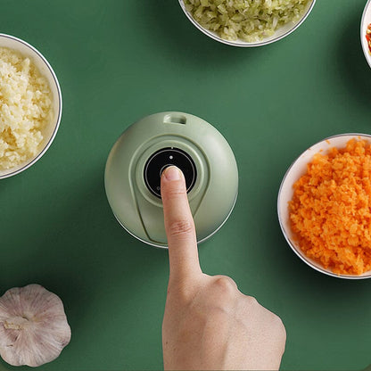 USB Rechargeable Garlic Chopper – Electric Food Processor | ribuella