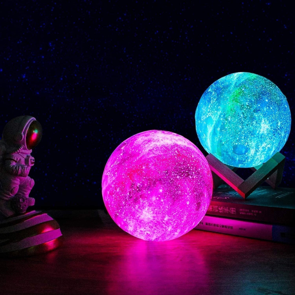 Lampada notturna con proiettore di stelle – Disponibile in 4 misure | ribuella