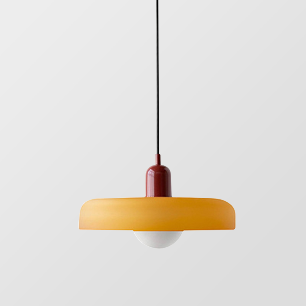 Moderne gekleurde plafondhanglamp, artistieke hanglamp