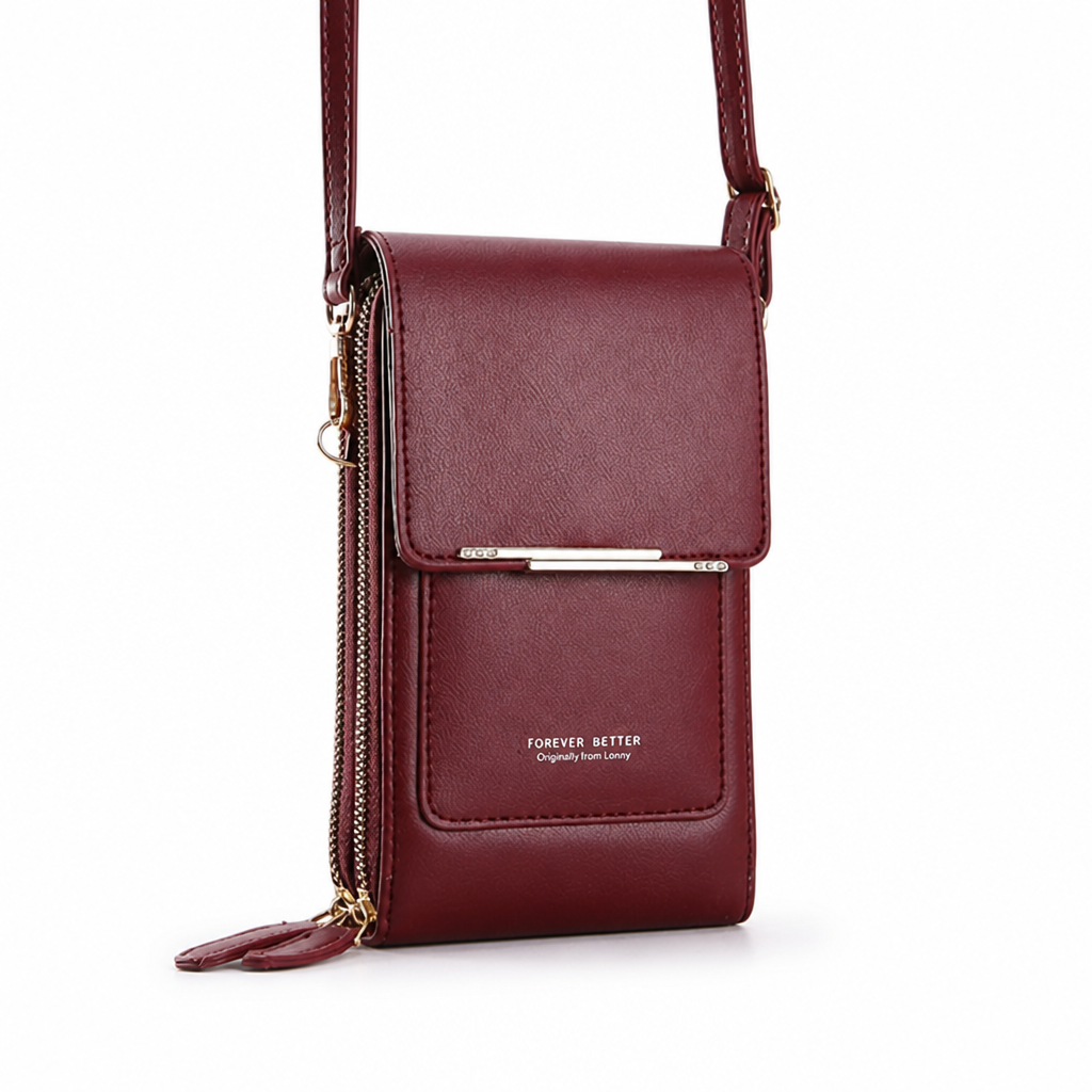 Touchscreen Rear-Pocket Convertible Crossbody Phone Bag | ribuella