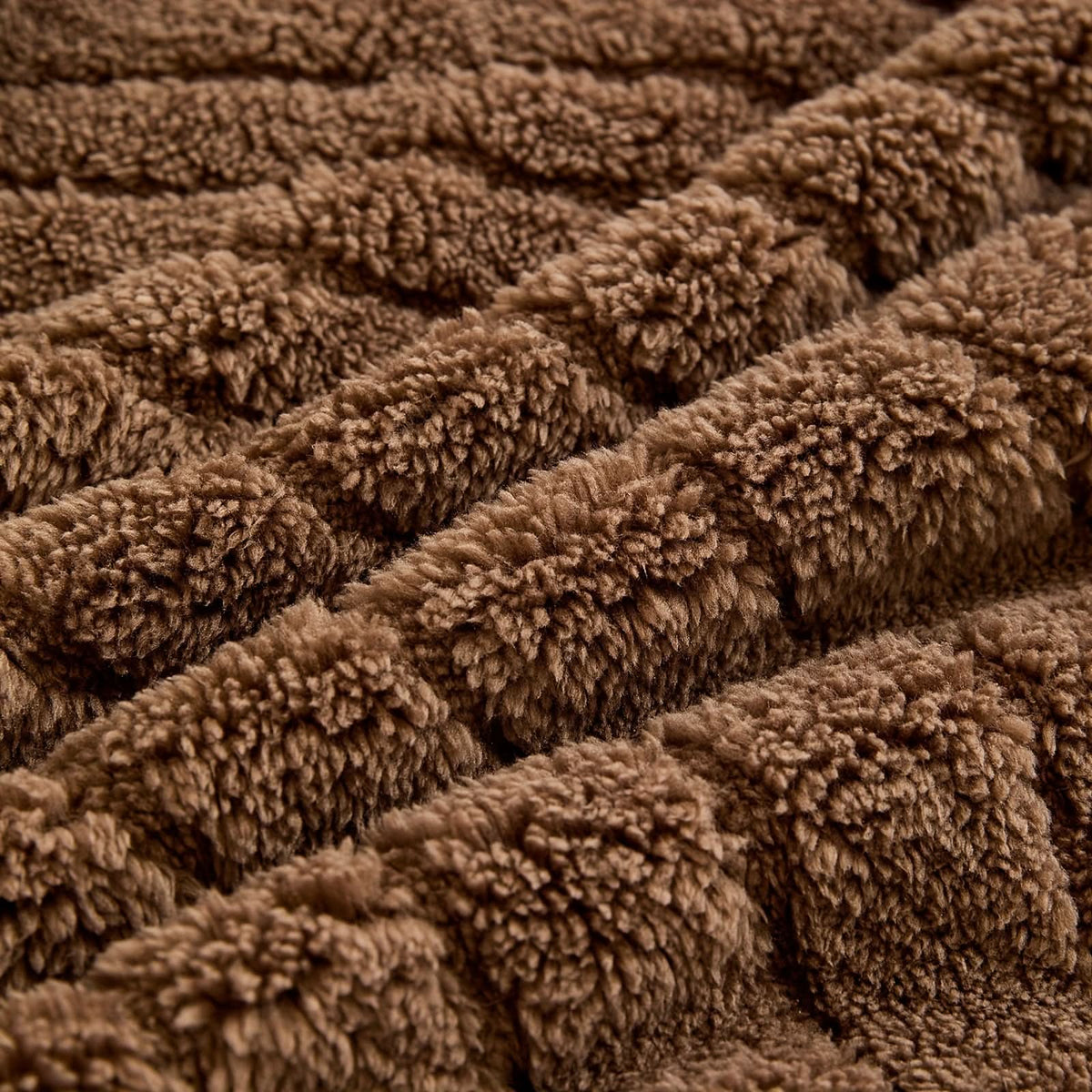 Plaid réversible en peluche pour canapé, utilisable toute l’année | ribuella