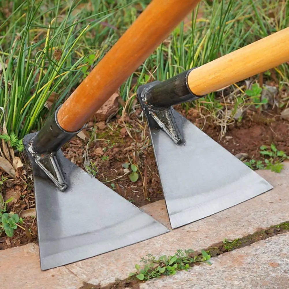 Zappa da giardino in acciaio per lavorare il terreno | ribuella