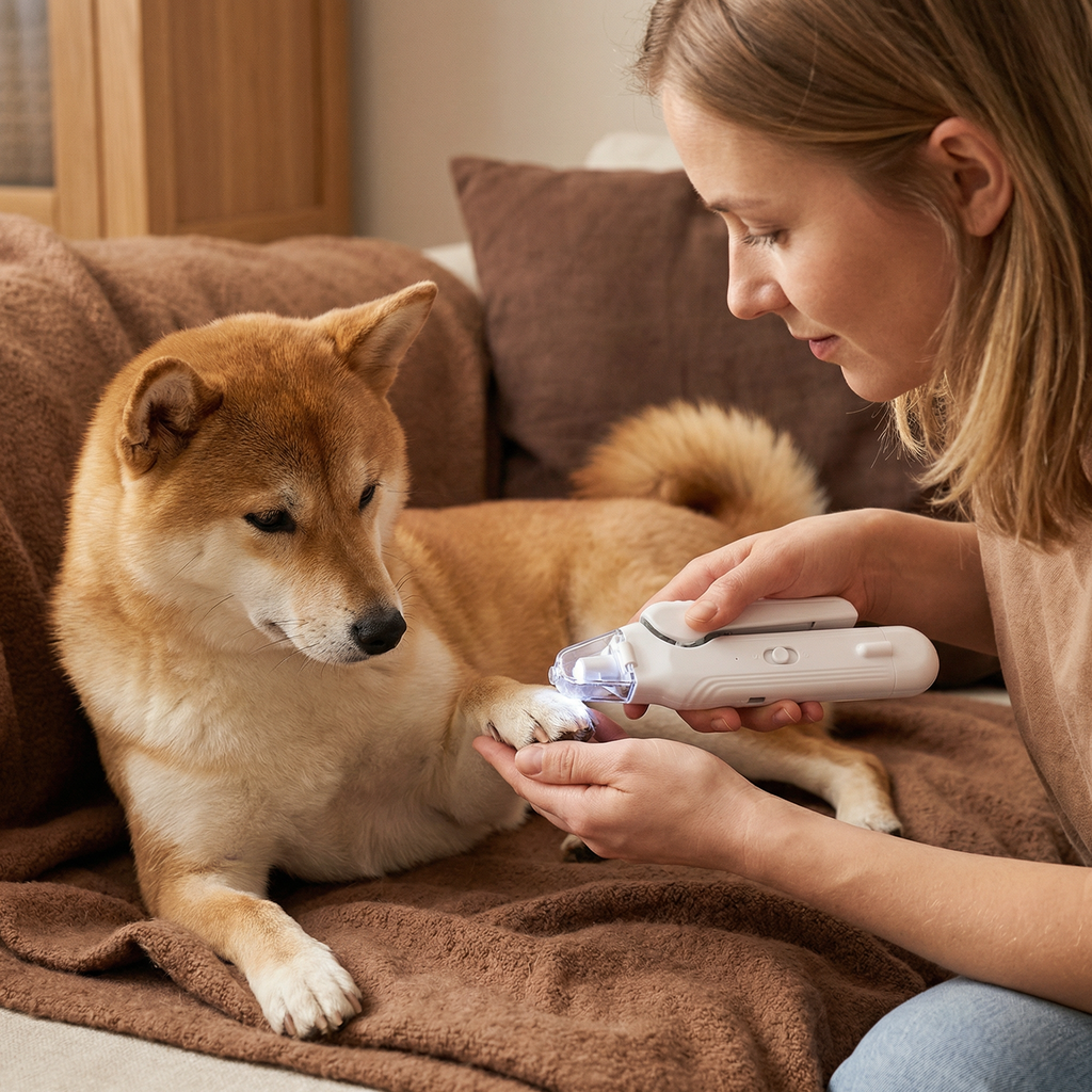 SereniPaws | Calma al instante a tu cachorro con un cuidado de uñas silencioso y sin estrés | ribuella