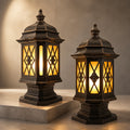 Modern Outdoor Pillar Light Wall Mounted Aluminum E27 Socket with Frosted Glass Shade | ribuella