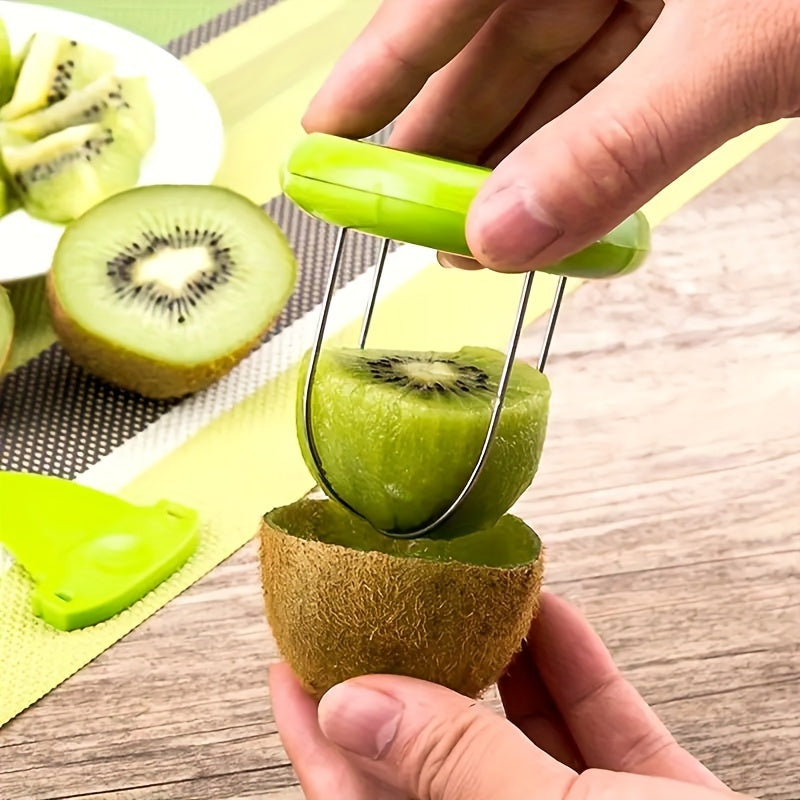 Épluche-kiwi à lame en acier inoxydable pour des tranches parfaites | ribuella