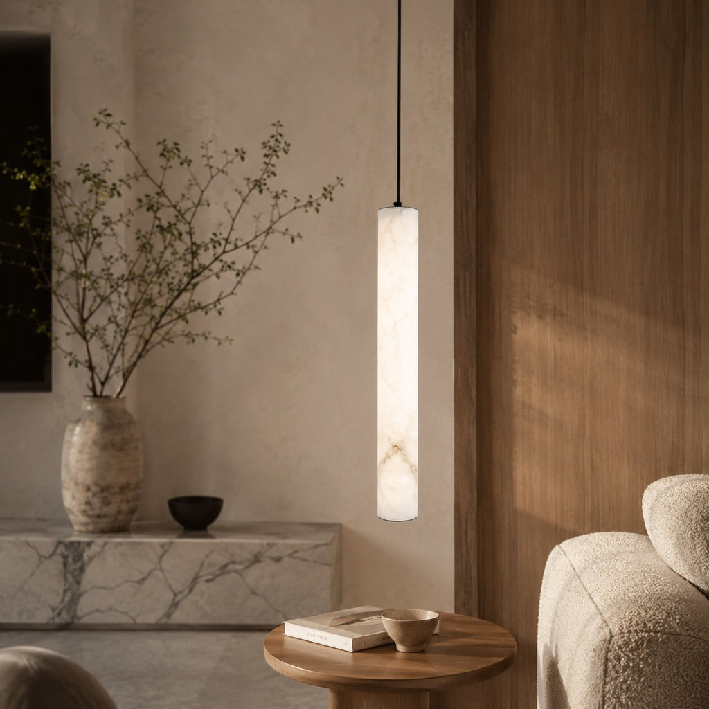 Moderne verstellbare Pendelleuchte aus Messing oder schwarzem Metall mit LED-Licht für Küche und Esszimmer | ribuella