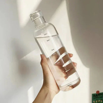 Time-Marked Water Bottle for Hydration Tracking | ribuella