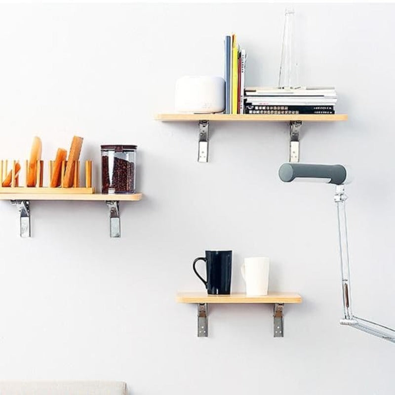 SwiftFold - Unlock Instant Freedom with Heavy-Duty, Space-Saving Brackets | ribuella