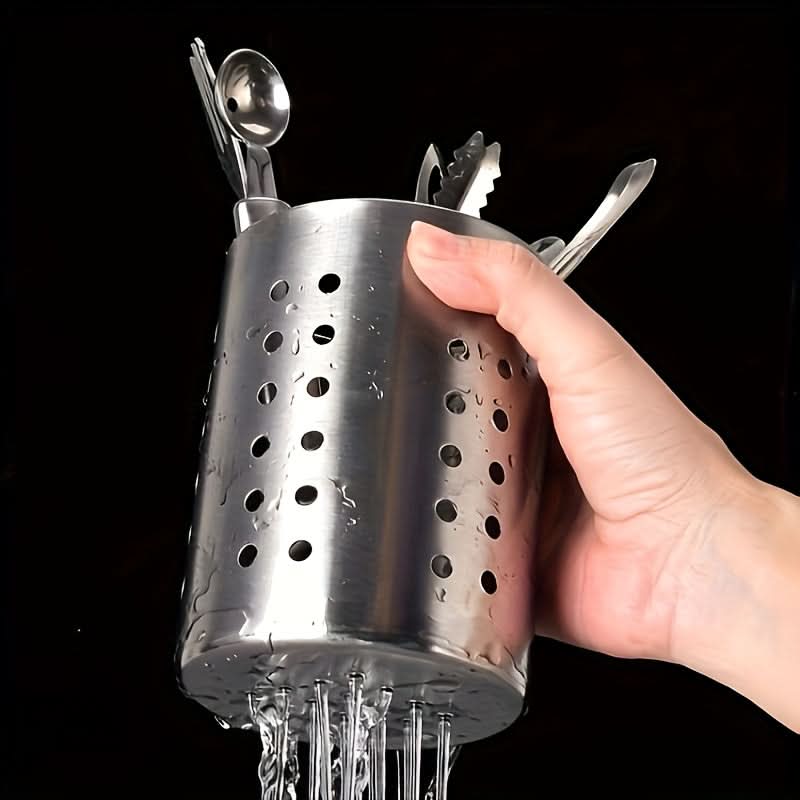 Utensil Holder Cylinder for Organized Kitchen Storage | ribuella