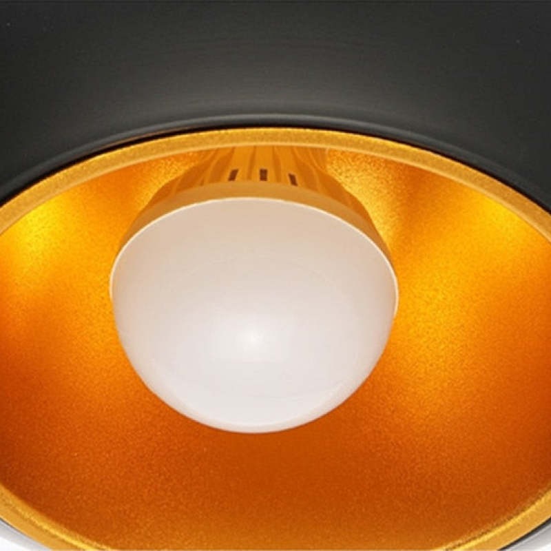 LumaNova svartvit LED-pendellampa med elegant silhuett