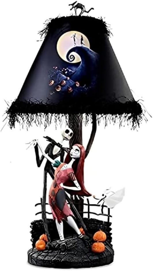 Nyra Skeleton LED Table Lamp, Minimalist Halloween Accent