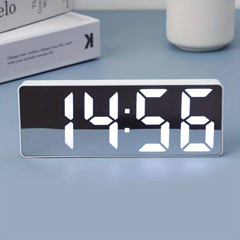 Digital Sunrise Alarm Clock Soft Light Simulation, Automatic Snooze