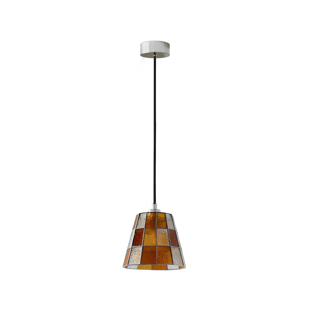 Fun Guy Pendant Lamp Conical Colorful Shade E14 Socket Single Bulb Hardwired