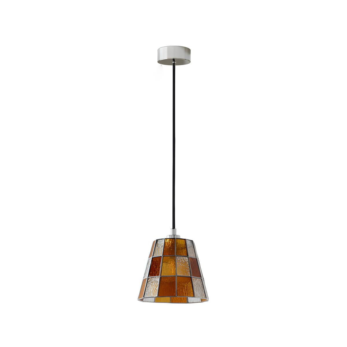 Fun Guy Pendant Lamp Conical Colorful Shade E14 Socket Single Bulb Hardwired