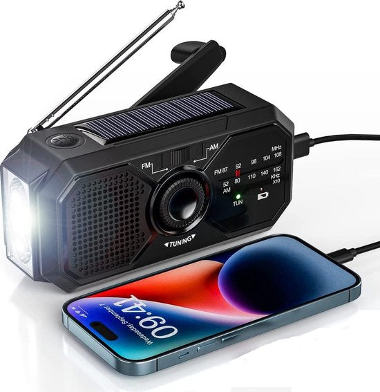 Ultimate Survival Radio – Solar and Hand Crank Power | ribuella