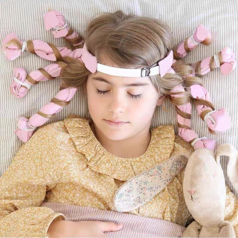Coiffeur sans chaleur SilkCurl | Réveillez-vous avec de jolies boucles souples qui attirent les regards sans abîmer vos cheveux | ribuella