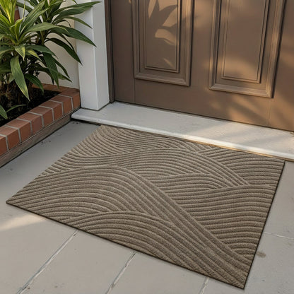 Stylish Non-Slip Geometric Entryway Mat for Your Home | ribuella