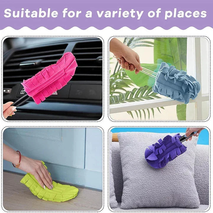 Set of 5 Microfiber Pads for Pet Hair and Dust Cleaning | ribuella