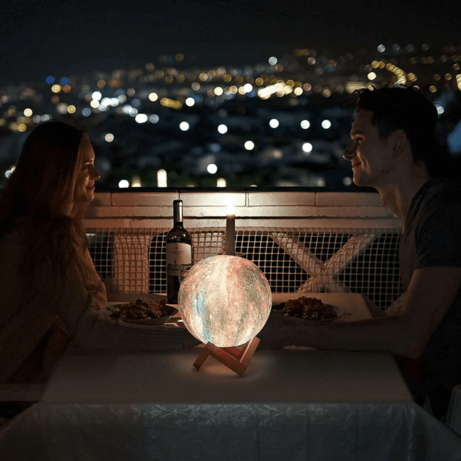 Lampada notturna LED con design a stella | ribuella