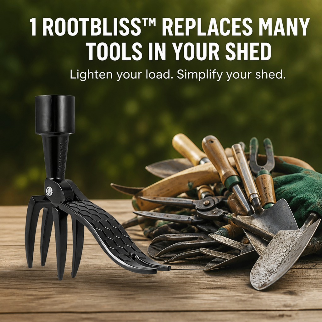 RootBliss | Jardines sin malas hierbas, sin dolor de espalda ni productos químicos | ribuella