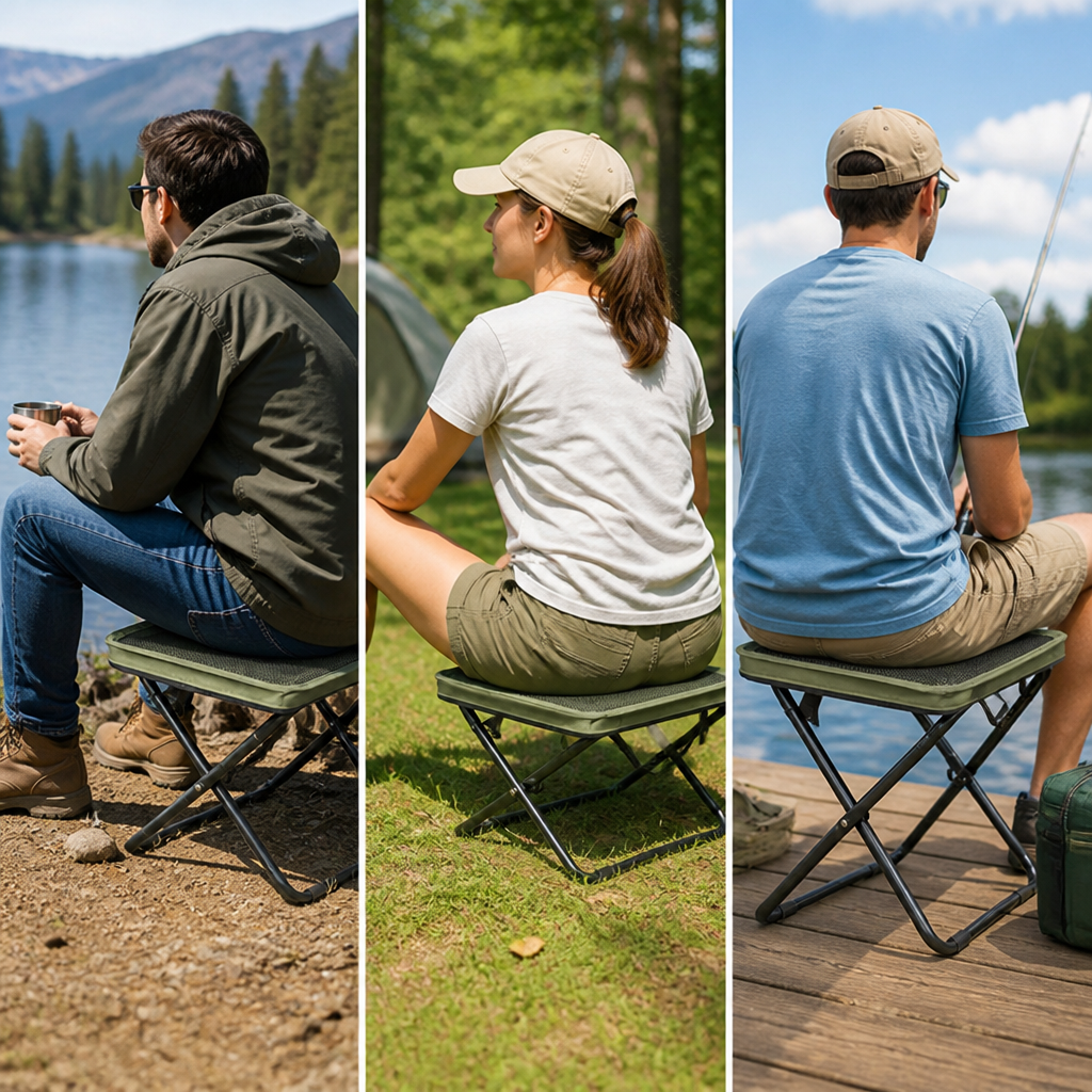 TrailNest Portable Seat - Adventure-Ready Comfort That Moves as Light as You Do | ribuella