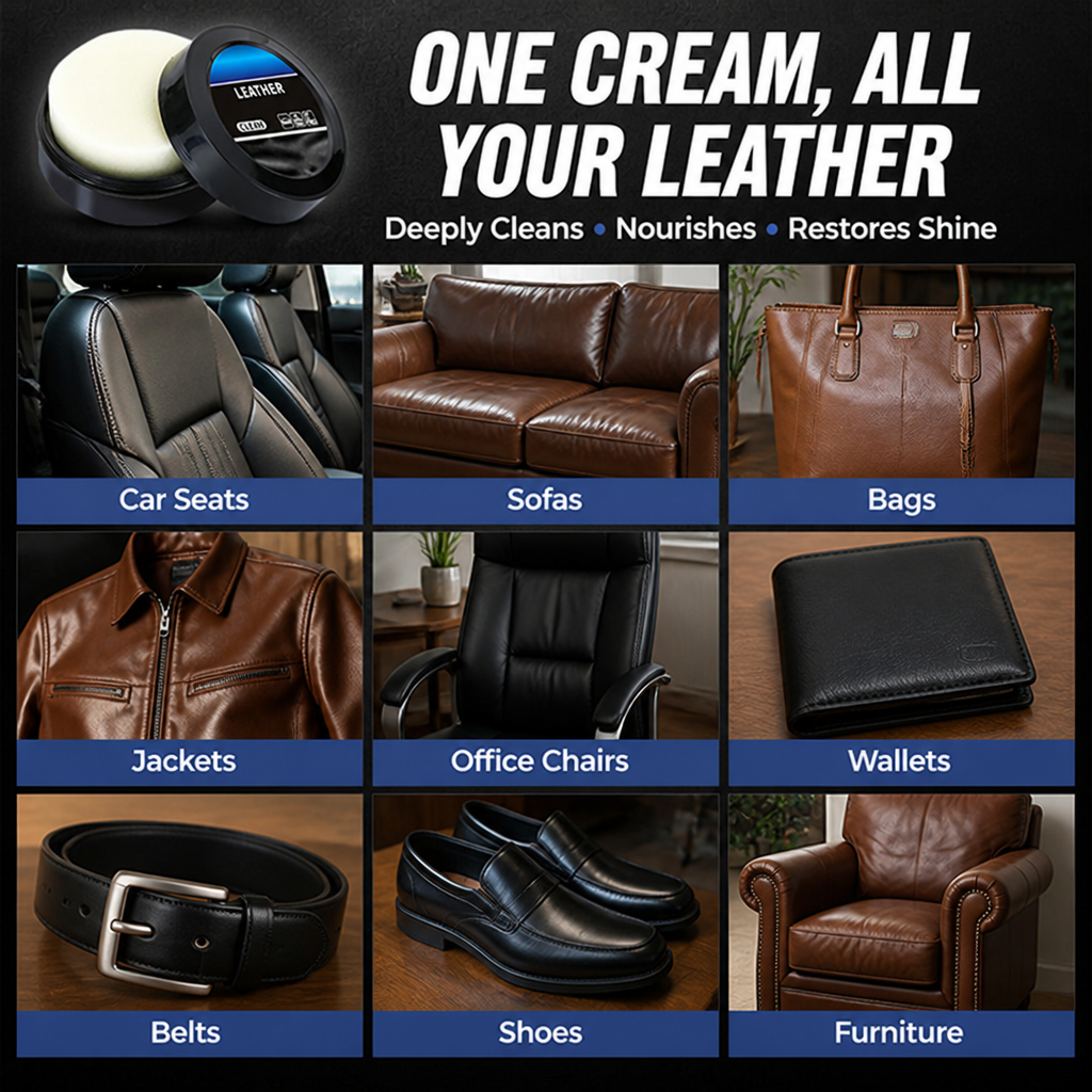 RevitaLux Leather Cream | Obnovte hebký, zářivý vzhled, který si vaše kůže zaslouží | ribuella