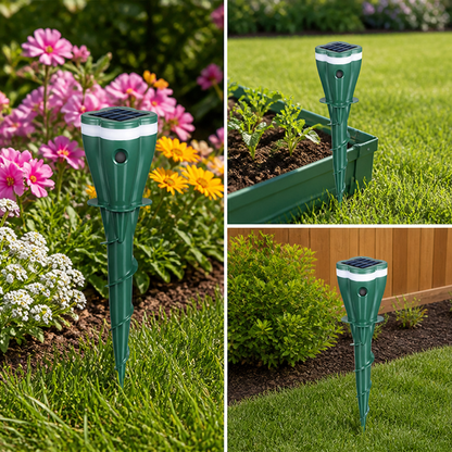TerraGuard | Quiet Solar Power That Banishes Moles and Revives Your Garden’s Glory | ribuella