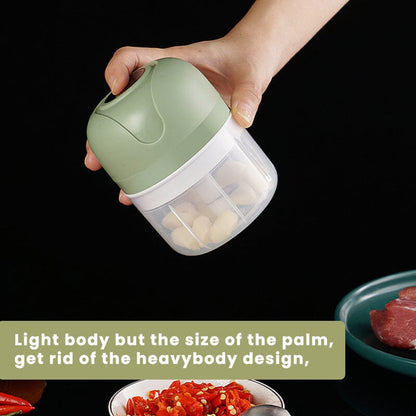 USB Rechargeable Garlic Chopper – Electric Food Processor | ribuella