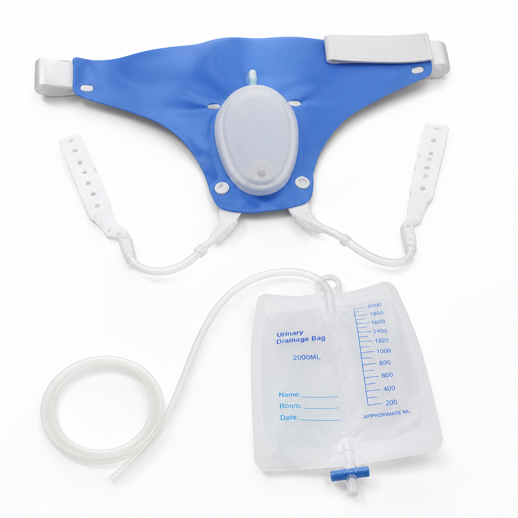 Kit indossabile in silicone per la raccolta delle urine (tubo da 39 pollici) | ribuella