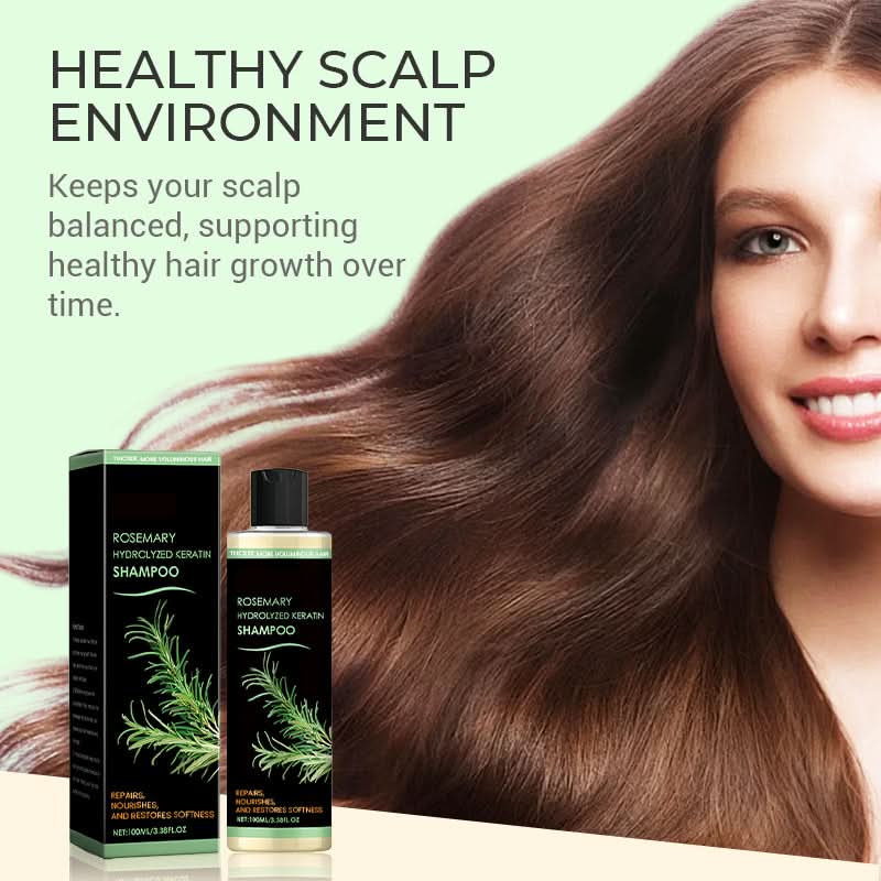 RevitaVibe Keratin Boost Shampoo | Unlock Thicker, Stronger Hair That Commands Attention | ribuella
