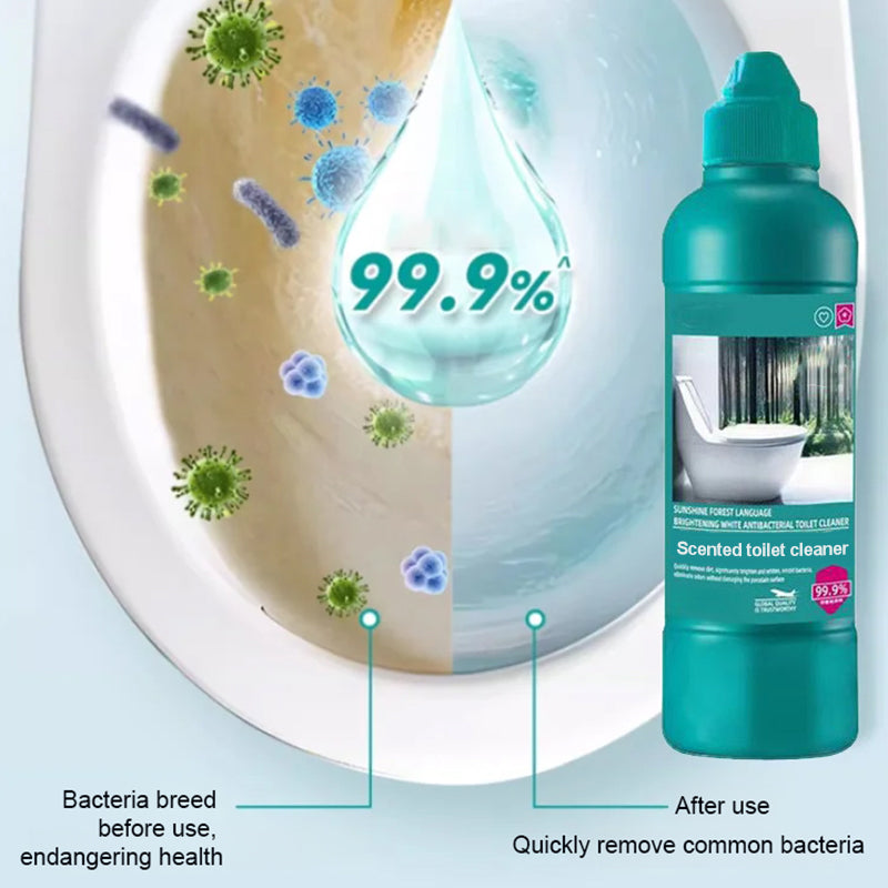ג׳ל מבושם לניקוי אסלות - נוסחת ג׳ל נדבקת - פייה מדויקת - ForestFresh | ribuella