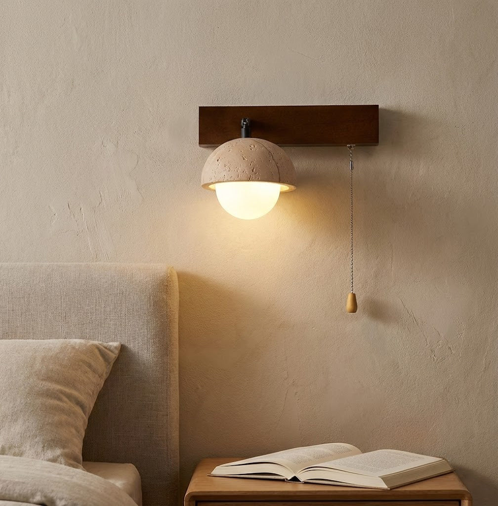 Gabin Wall Lamp, Minimalist Hardwired Fixture, AC 110V G4 Socket Base