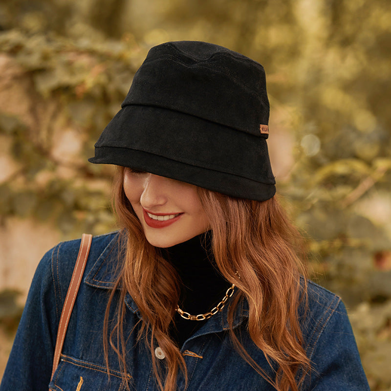 Stylish Bucket Hat Featuring Detailed Stitching | ribuella