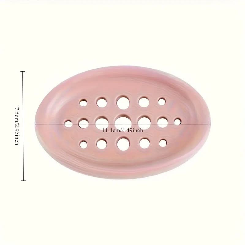 Silicone Soap Holder and Dish for Easy Draining | ribuella