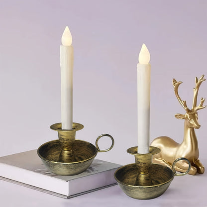 Timeless Nordic-Style Cast Iron Candle Stand | ribuella