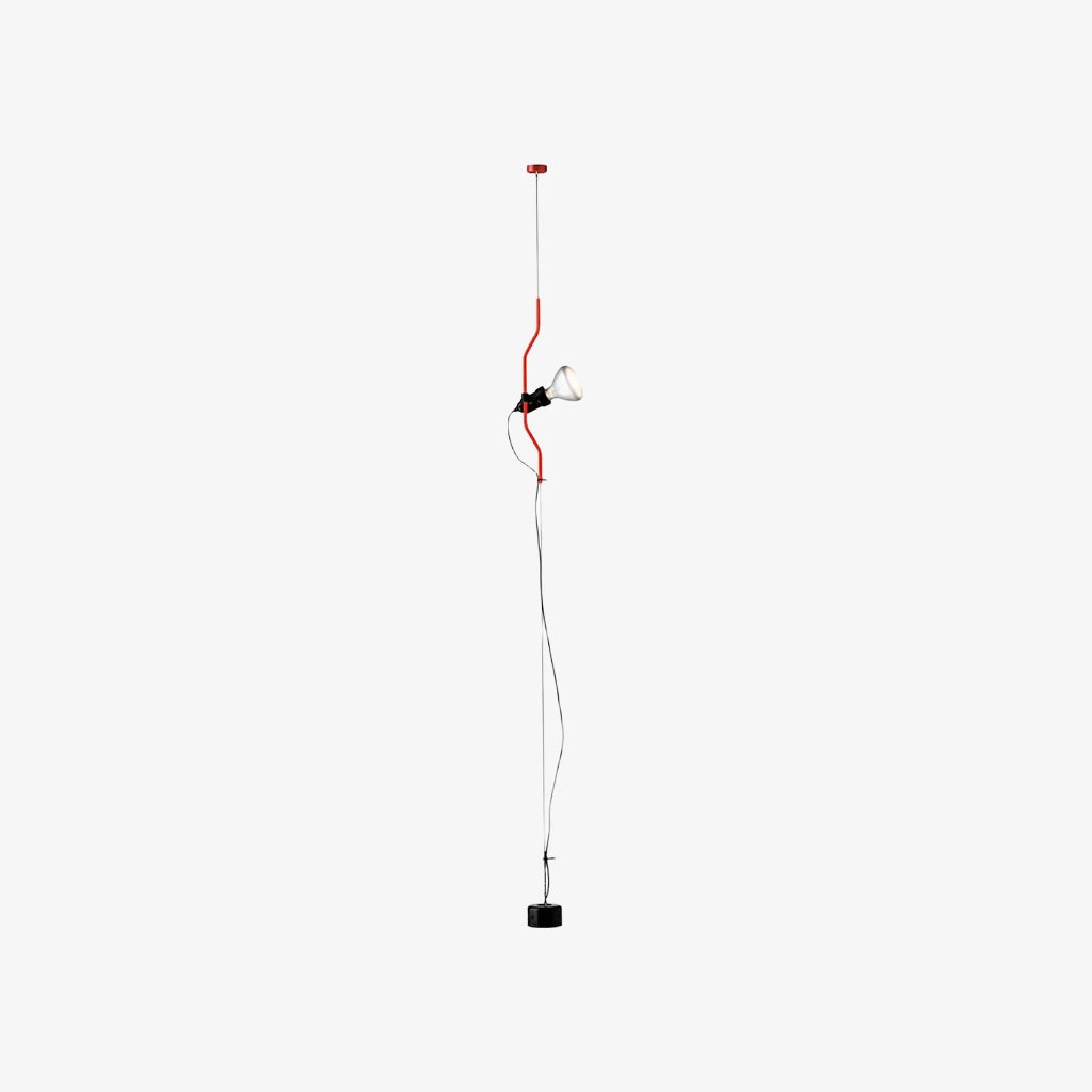 Fluxo N37 Minimalist Linear Ceiling Lamp Height Adjustable Multi Head Direct Illumination