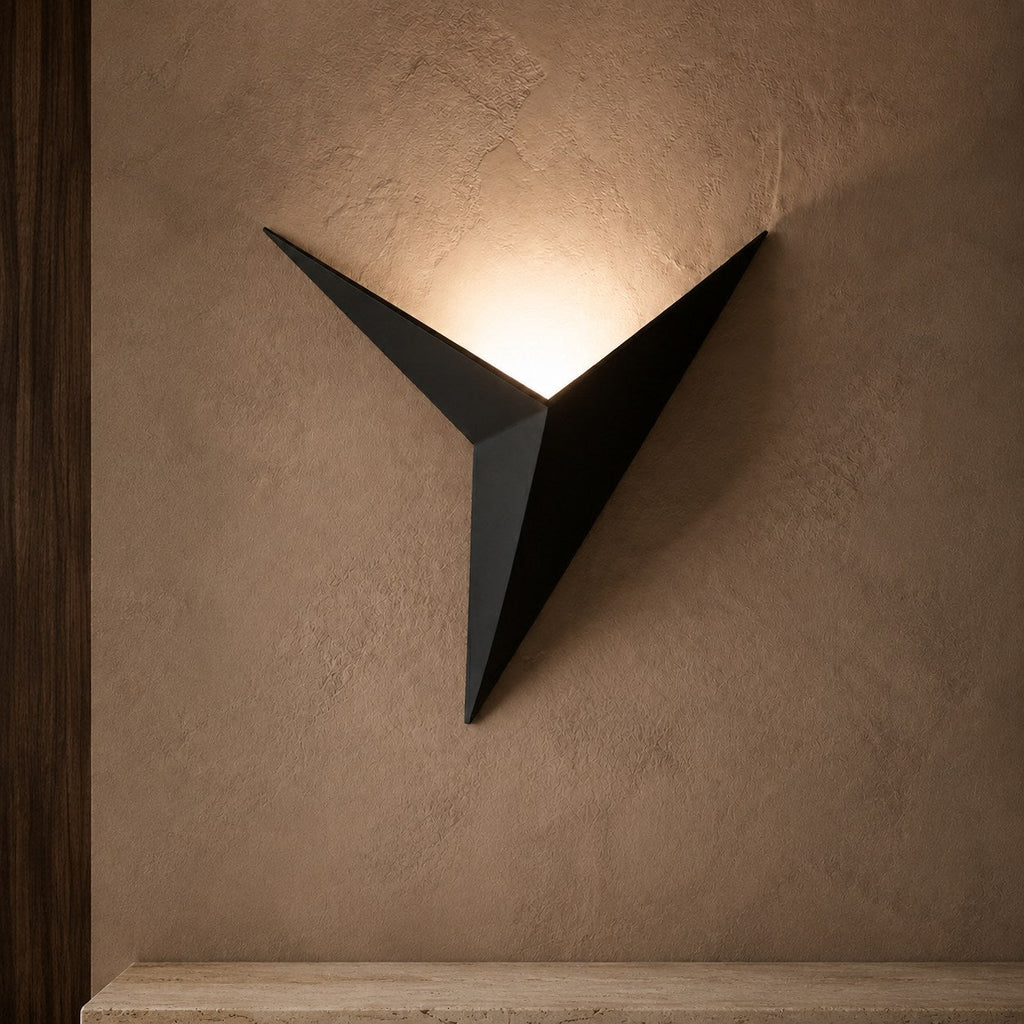 Modern Minimalist Wall Sconce Lighting Wall Mounted Metal Fixture with Integrated LED Dual Color Modes | ribuella