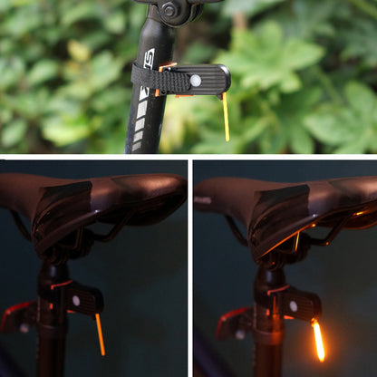 USB Rechargeable Rear LED Light for Bicycles | ribuella