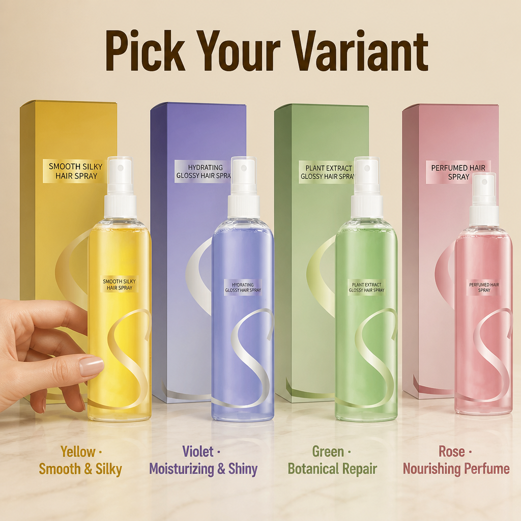 SilkBloom | Spray On Smooth, Frizz-Free Hair with All-Day Salon Scent | ribuella
