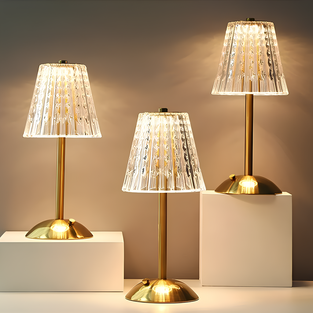 Lampada Radiance Touch senza fili, illuminazione d'accento contemporanea