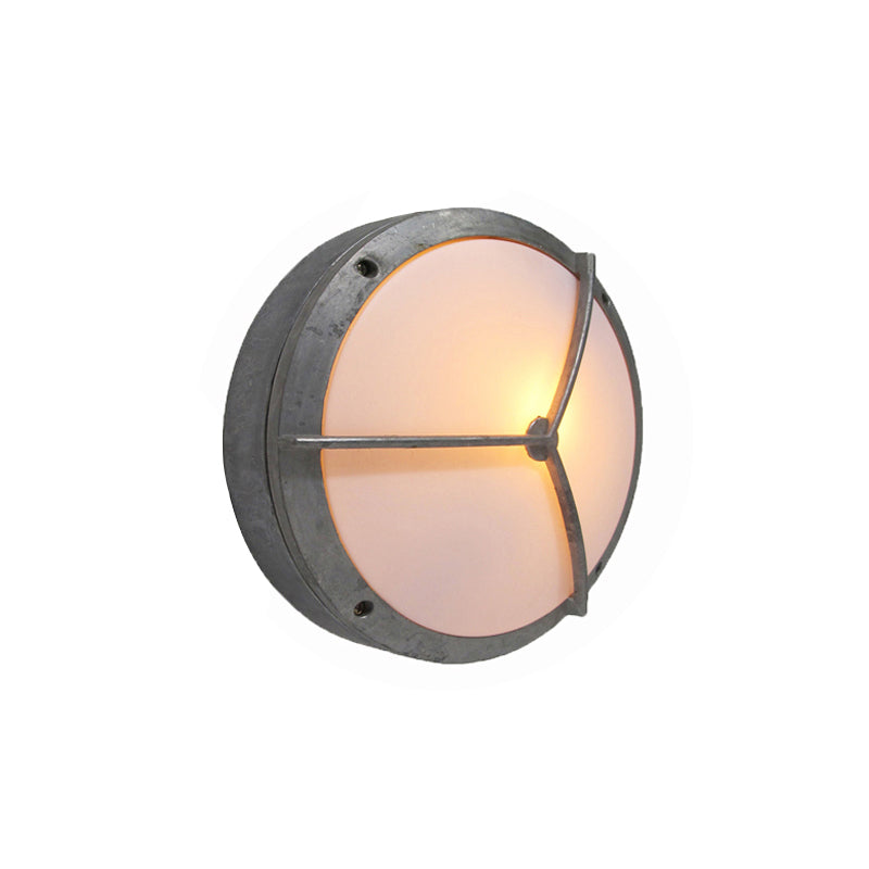 Garden Trading Chatham Outdoor Sconce - Wall Mount Frosted Diffuser