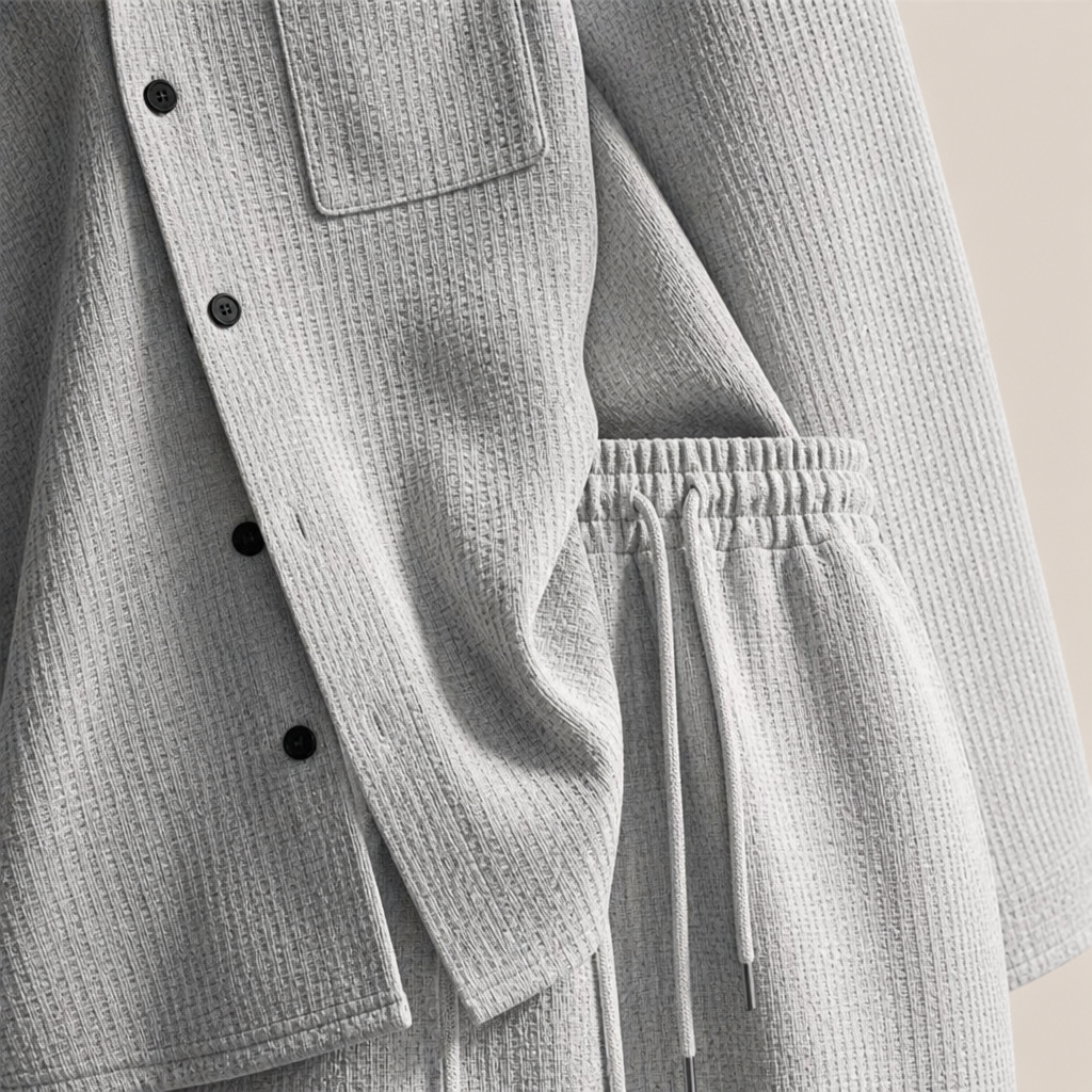 TailorEase 2-Piece Waffle Set | Feel Effortlessly Sharp and Completely Free All Day Long | ribuella