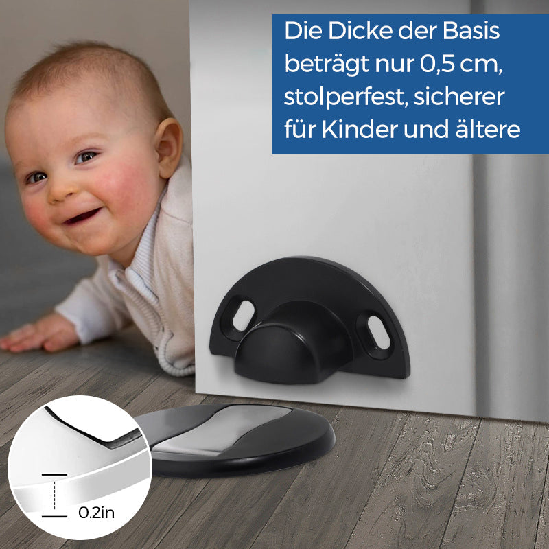 Stainless Steel Door Stopper with Invisible Magnetic Design | ribuella