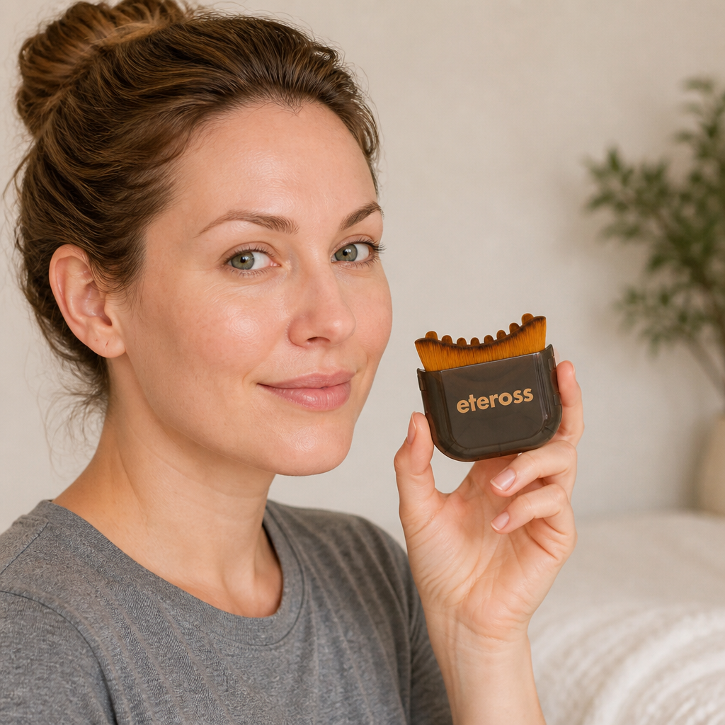 Escova facial Rosylume | Revele uma pele radiante e renovada, com uma sensação de vitalidade todos os dias | ribuella