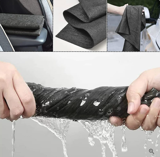 Set of 5 Scratch-Free Microfiber Cloths for Cleaning Surfaces | ribuella