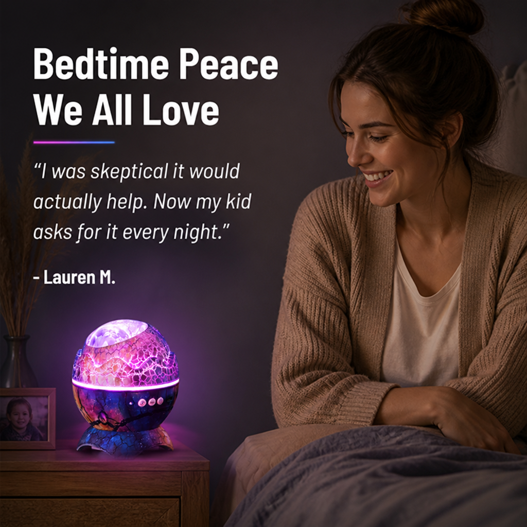 StarryLux | Convierte las batallas a la hora de dormir en noches mágicas, tranquilas y llenas de dulces sueños | ribuella