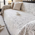 Reversible Nordic Speckle Boho Couch Cover Durable Protection