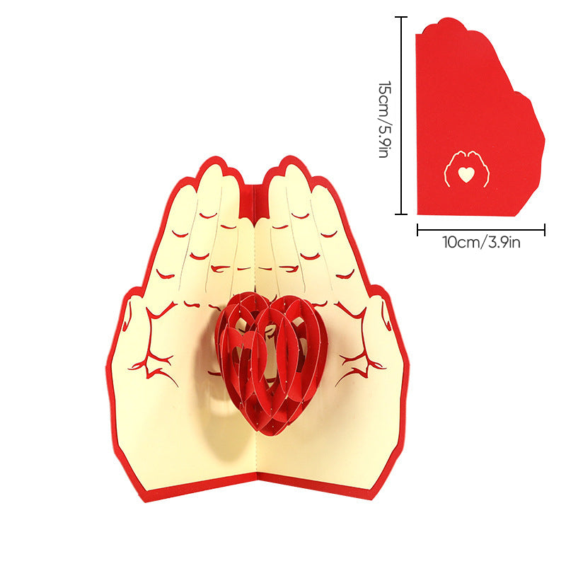 3D-pop-up-kort till mors dag med blommotiv, minnessak och detaljerad blommande design