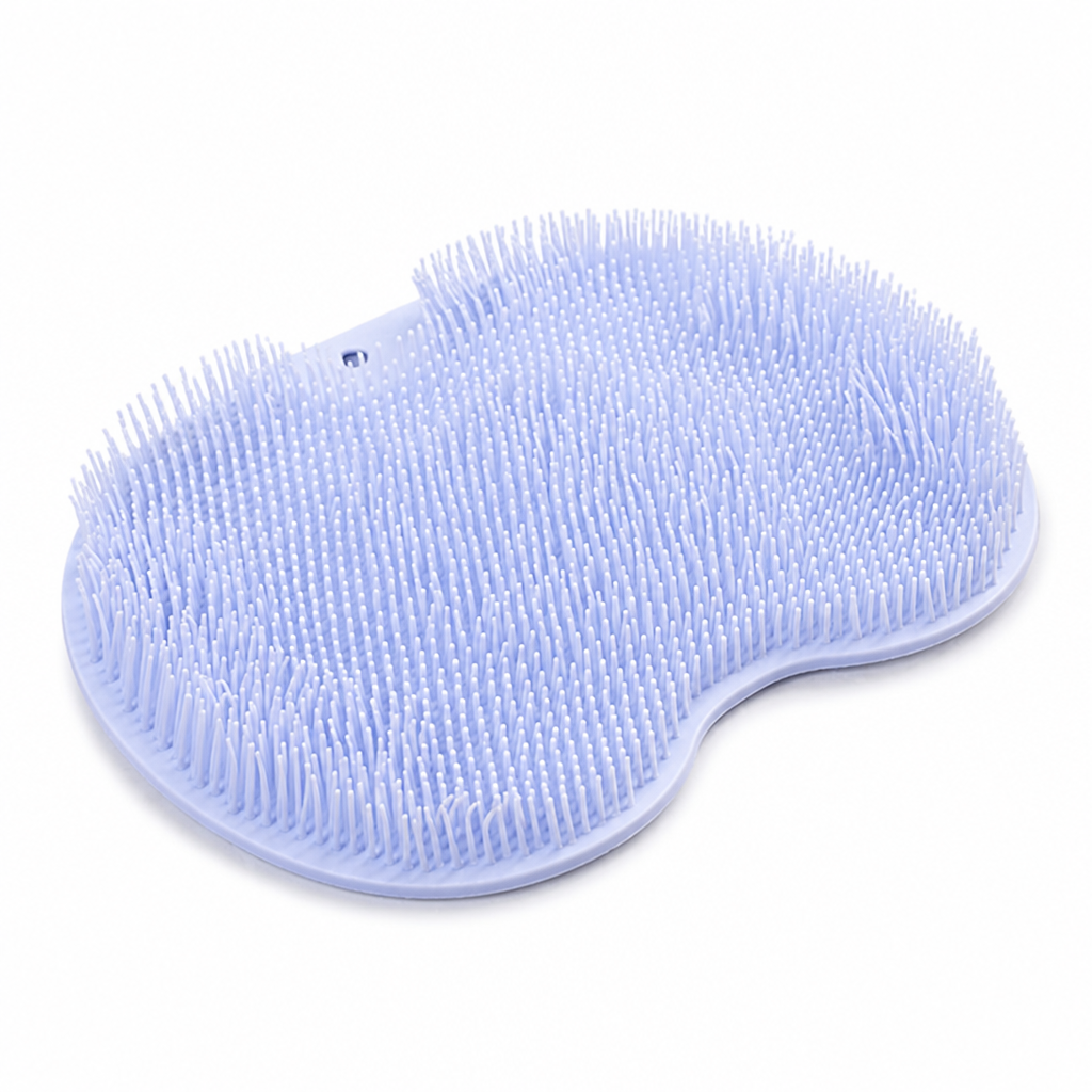 Silicone Non-Slip Suction Cup Shower Scrubber | ribuella