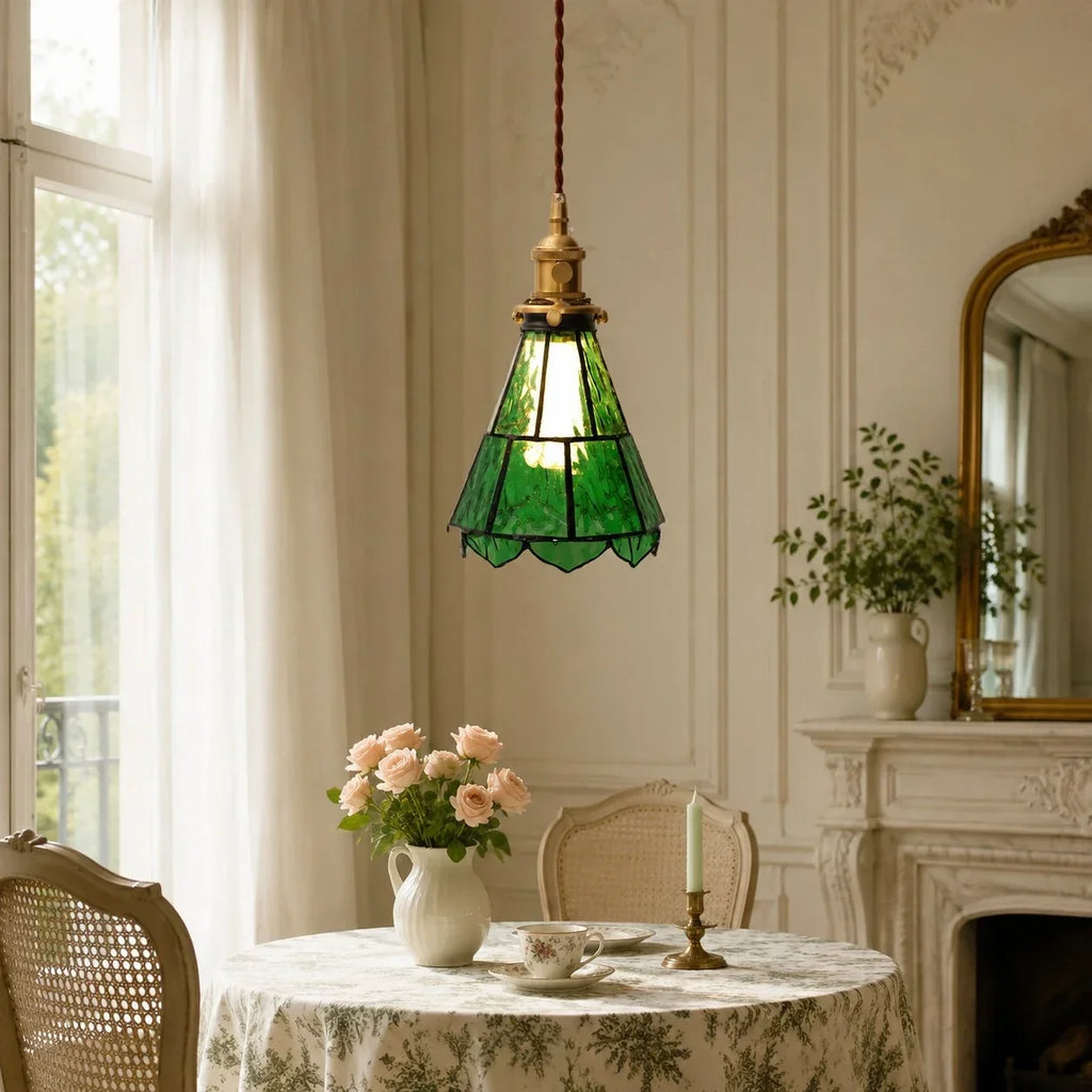 French Country Amber Rippled Glass Wall Fixture Finished In Warm Brass Hardware
